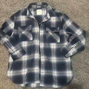 Women’s Abercrombie oversized flannel size xl
